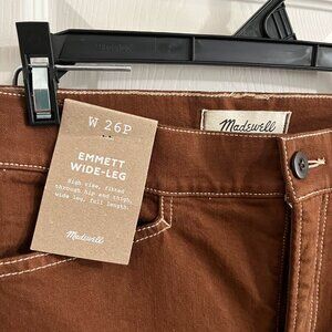 Petite Emmett 2.0 Wide-Leg Pants: Garment-Dyed Edition